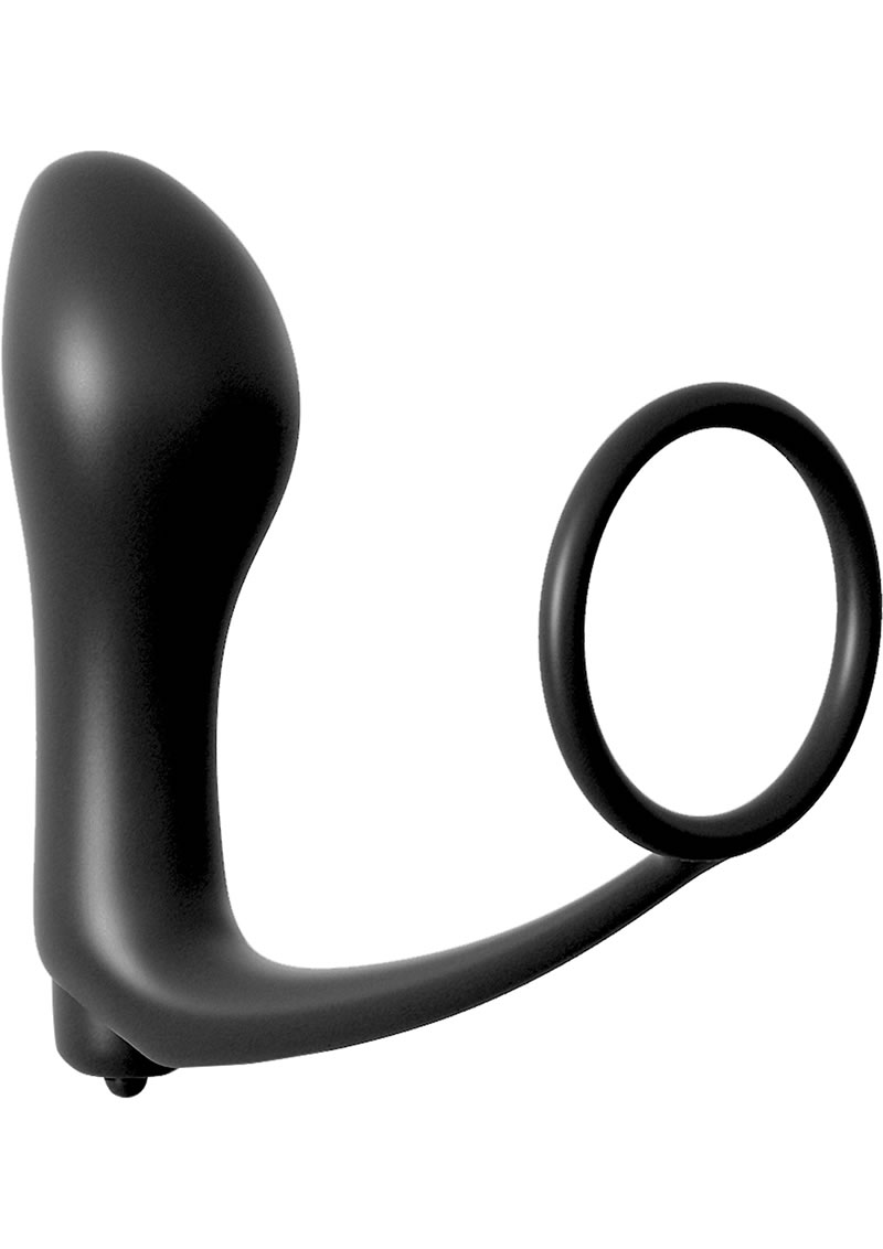 Anal Fantasy Collection Ass Gasm Cockring Vibrating Plug Kit Silicone