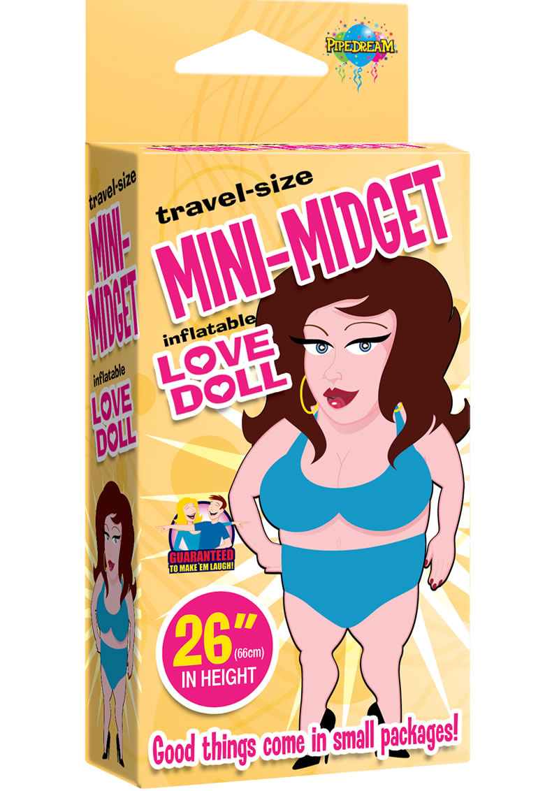 Mini Midget Inflatable Love Doll Travel Size - SecretsBoutiques.com