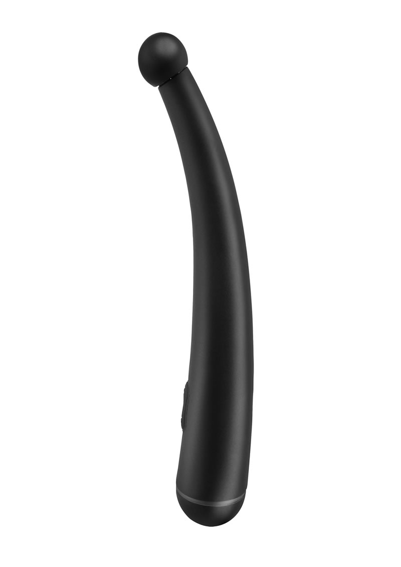 Anal Fantasy Collection Vibrating Curve Probe Waterproof Black 6.75 Inch -  SecretsBoutiques.com