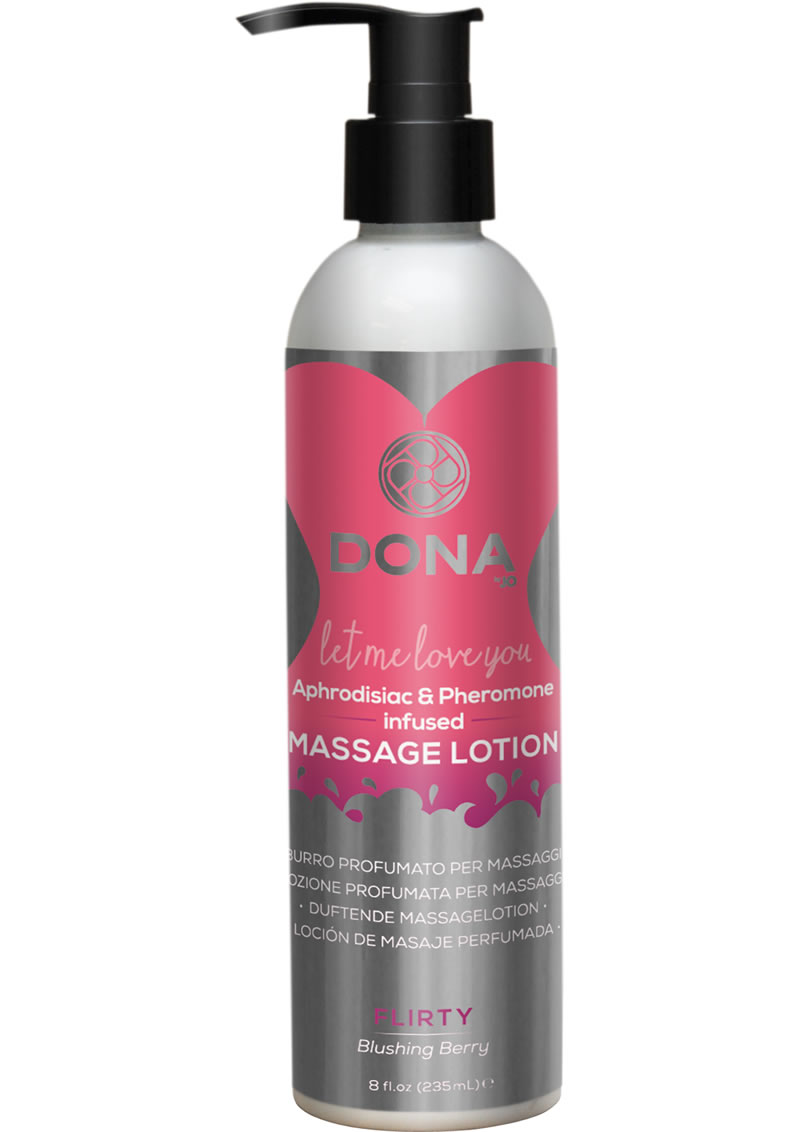 Dona Aphrodisiac and Pheromone Infused Massage Lotion Flirty