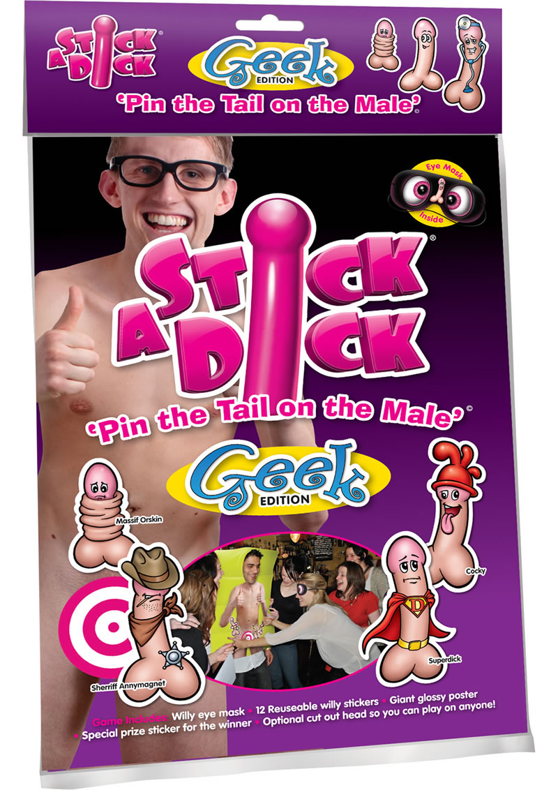 Stick A Dick Game Geek Edition - SecretsBoutiques.com