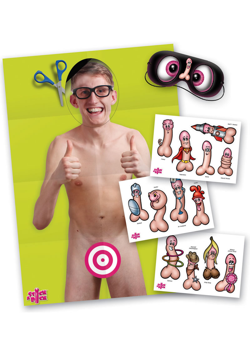 Stick A Dick Game Geek Edition - SecretsBoutiques.com