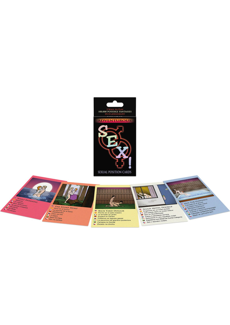 Adventurous Sexual Position Card Game - SecretsBoutiques.com