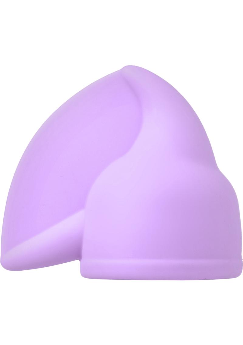 Wand Essentials Flutter Tip Silicone Wand Attachment Purple