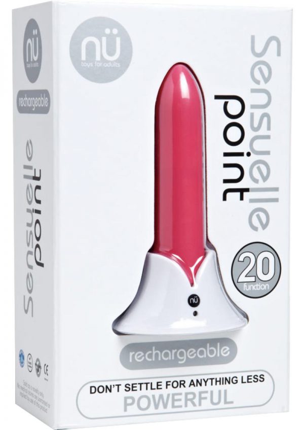 Nu Sensuelle Point 20 Function Rechargeable Vibe Pink
