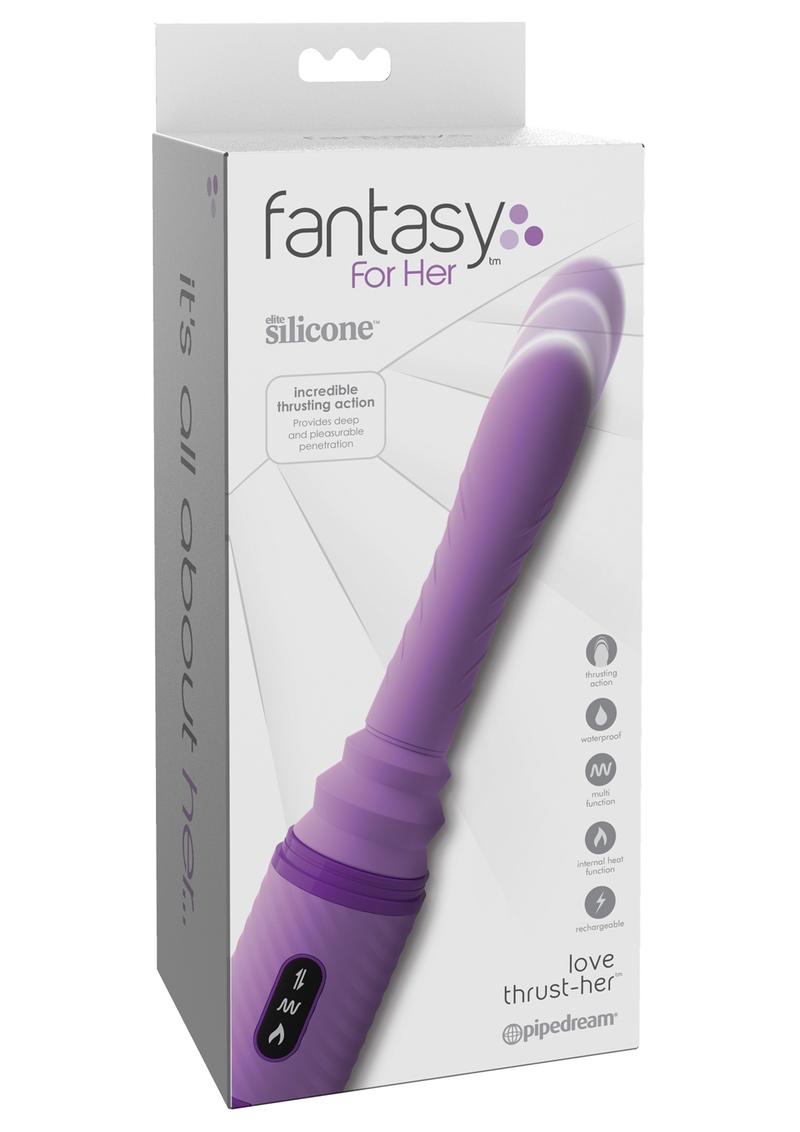 Fantasy For Her Silicone Love Thrust Her Dildo Purple 12 Inch -  SecretsBoutiques.com