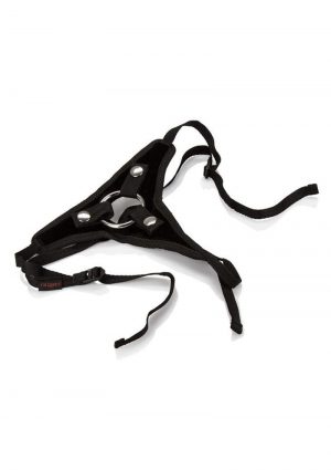 Calexotics Her Royal Harness The Princess Vegan Leather Black
