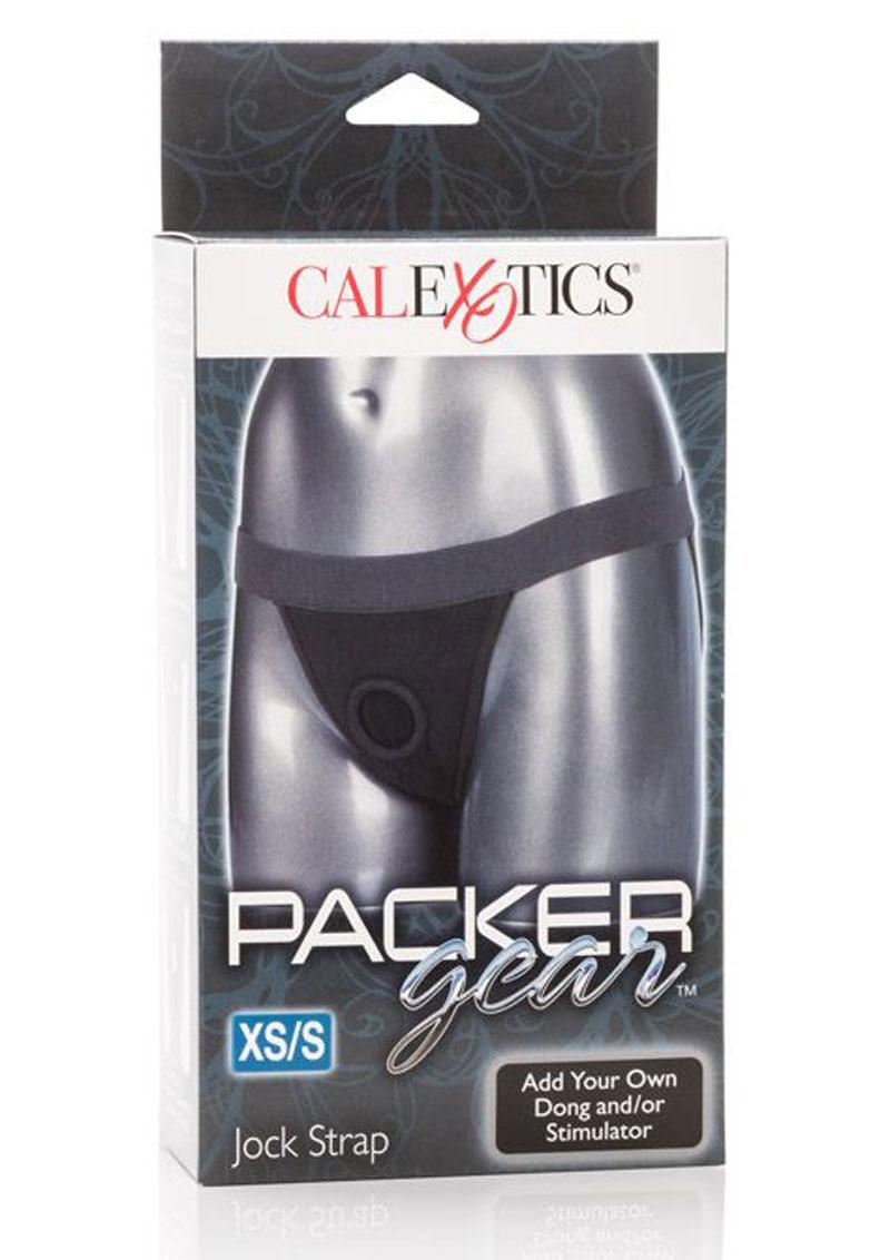 Calexotics Packer Gear Jock Strap Extra Small and Small Black