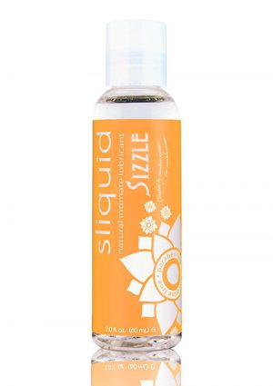 Sliquid Natural Sizzle Stimulating Lubricant 2 Ounce