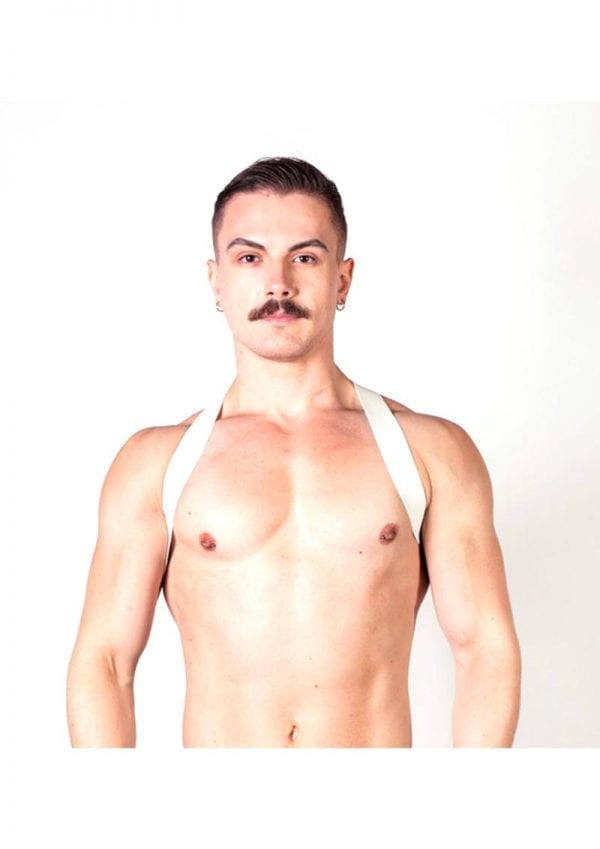 Prowler Red Sports Harness Lite Wht S/m