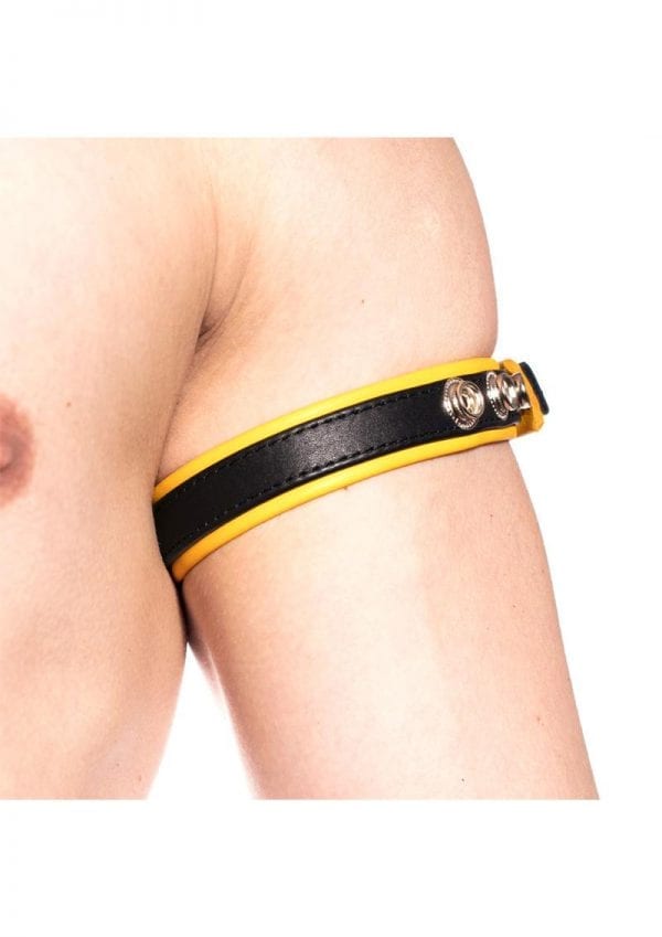 Prowler Red Bicep Band Blk/yell Os
