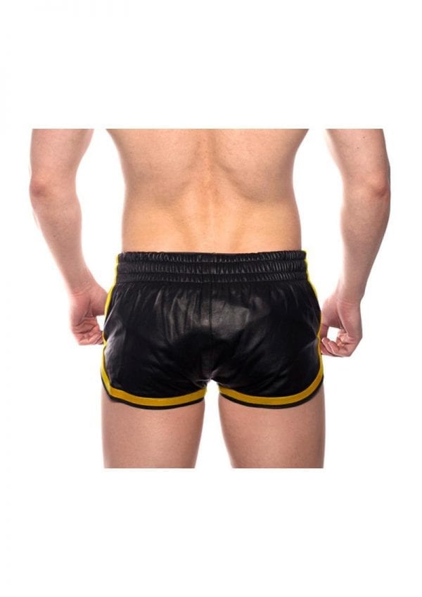 Prowler Red Leather Sport Shorts Yell Xl