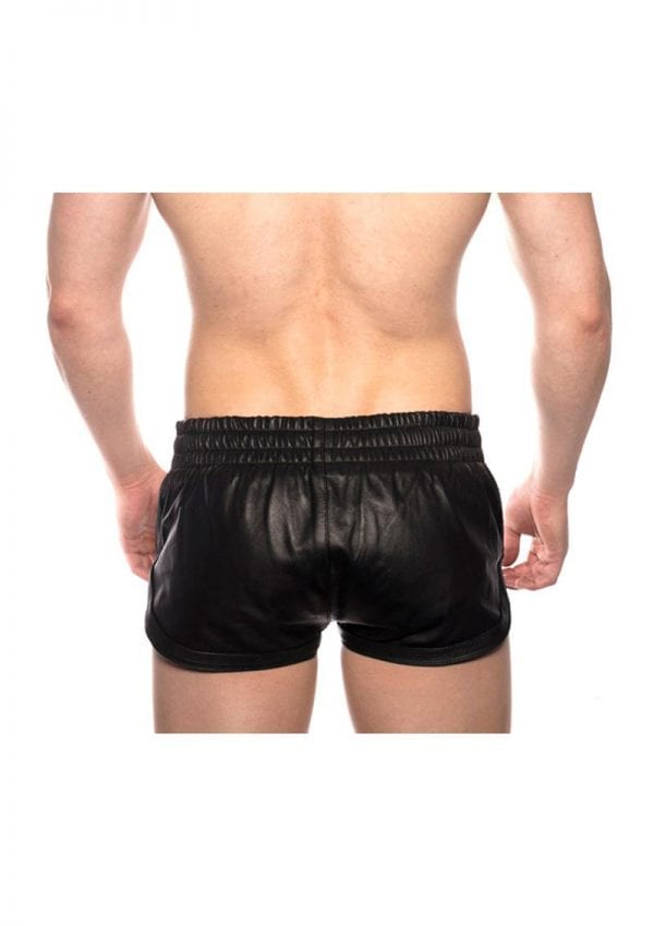 Prowler Red Leather Sport Shorts Xxxl