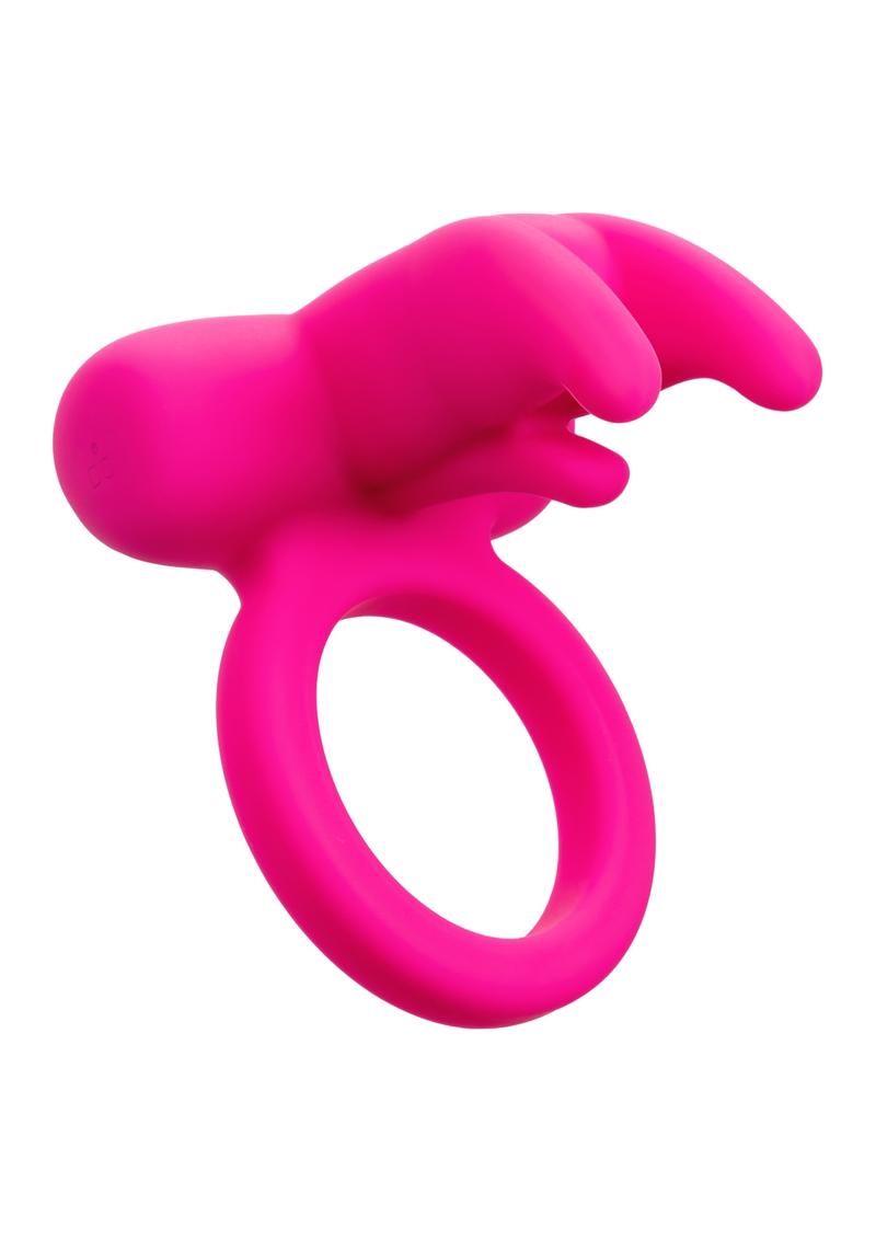 Calexotics Silicone Rechargeable Triple Clit Flicker Cock Ring - Pink -  SecretsBoutiques.com