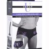 Lace Envy Pegging Set with Lace Crotchless Panty Harness and Dildo - L/XL