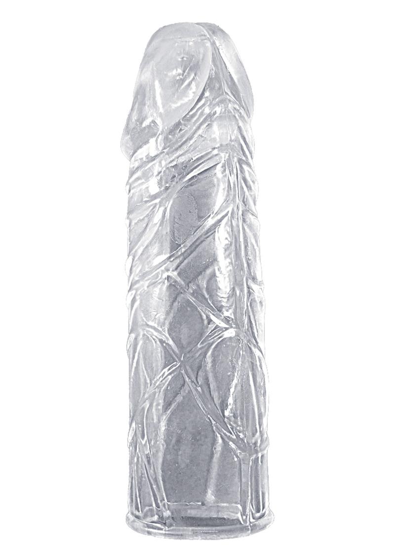 Super Sleeve 3 Penis Extender - Clear - SecretsBoutiques.com