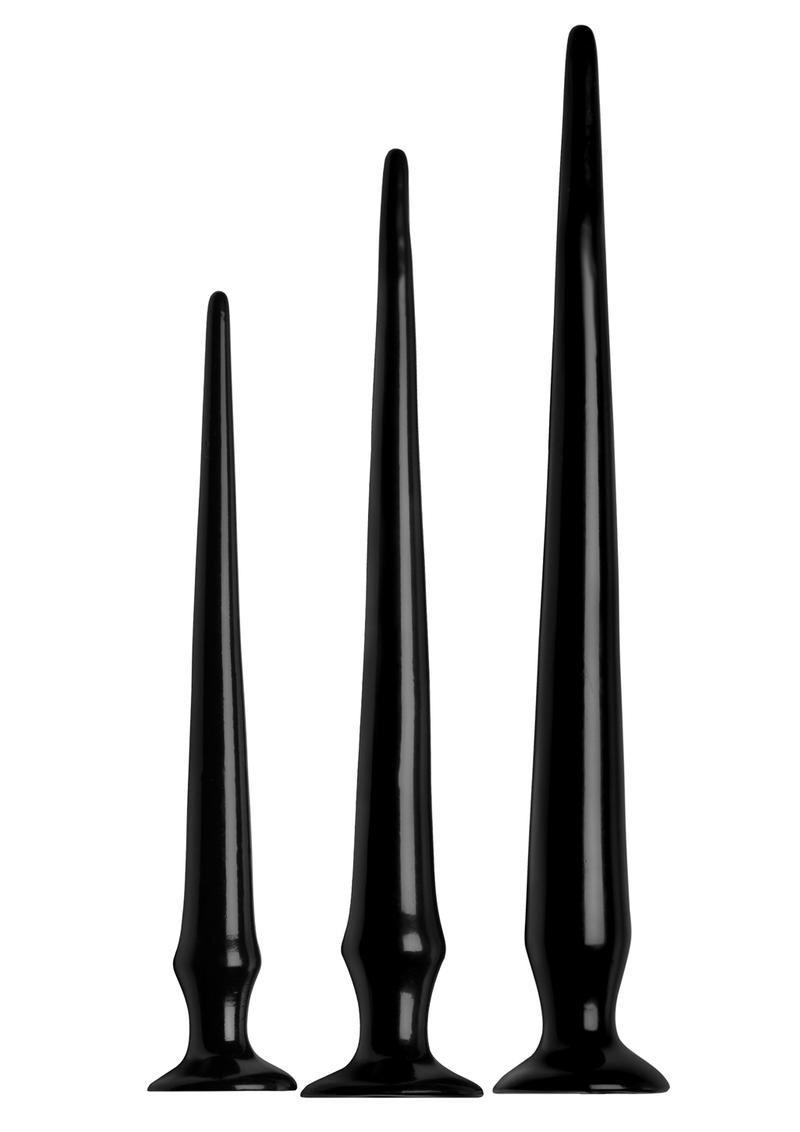 Hosed Slim Tapered Anal Hose Trainer Set (3pc) - Black -  SecretsBoutiques.com