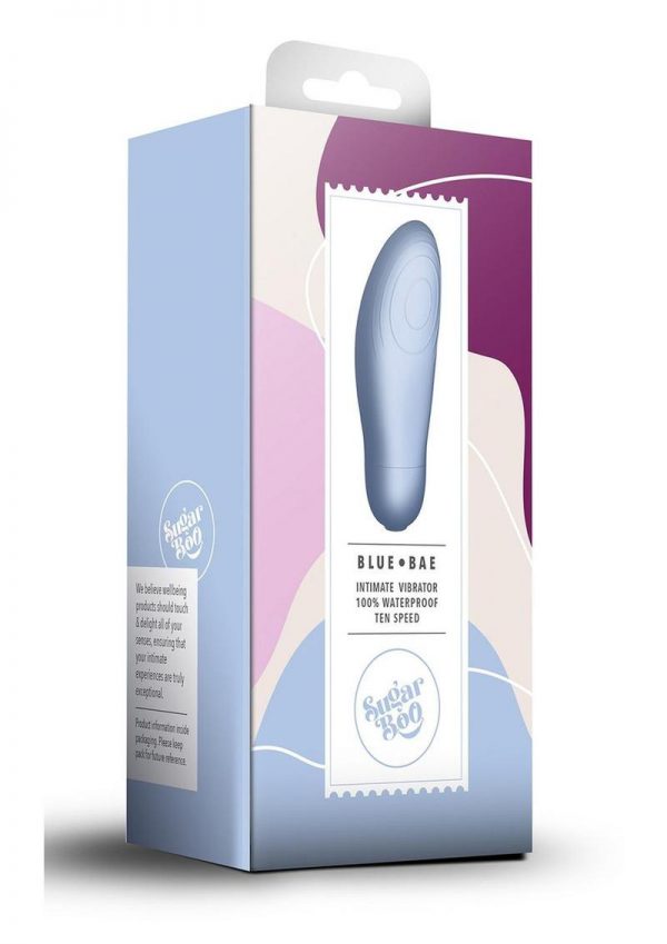 SugarBoo Blue Bae Intimate Vibrator - Aqua