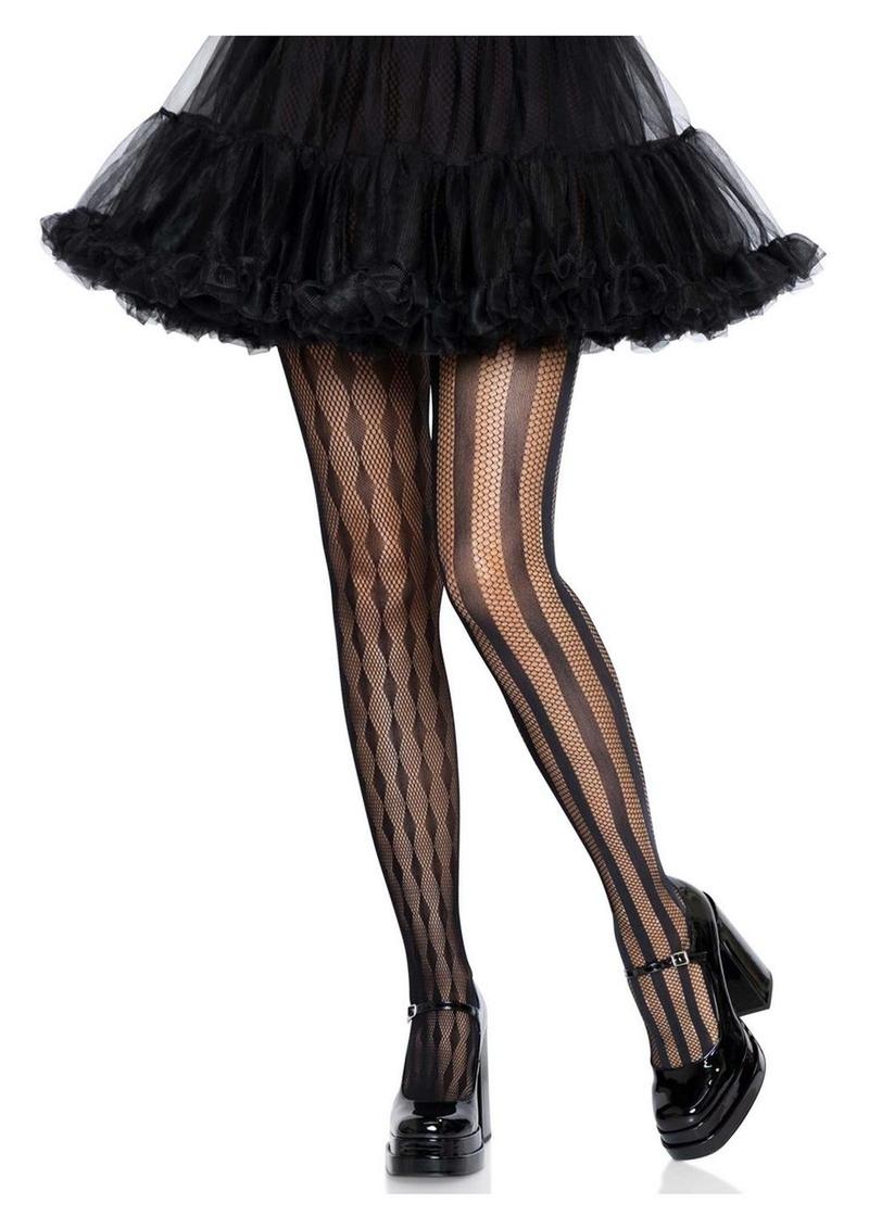 Chantilly Floral Lace Tights