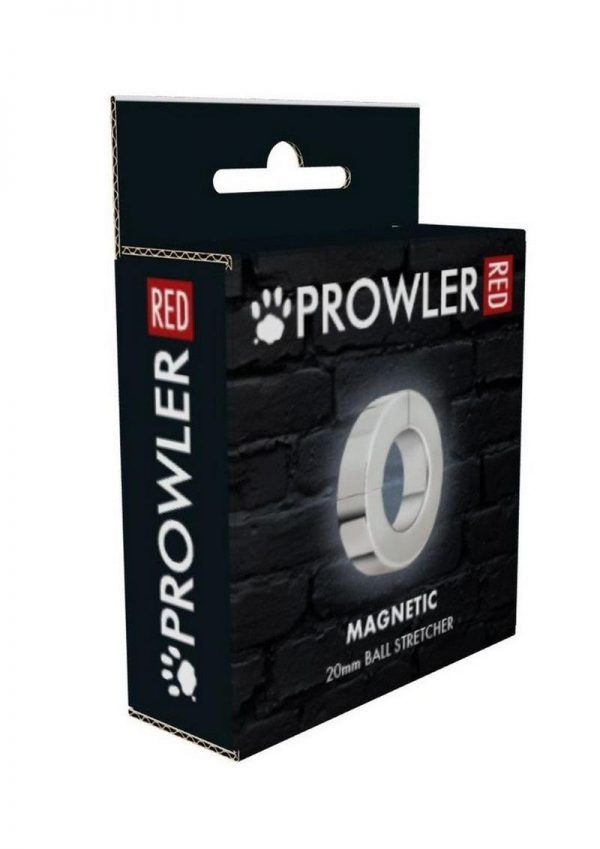Prowler Red Magnetic Ball Stretcher Ring 20mm - Stainless Steel
