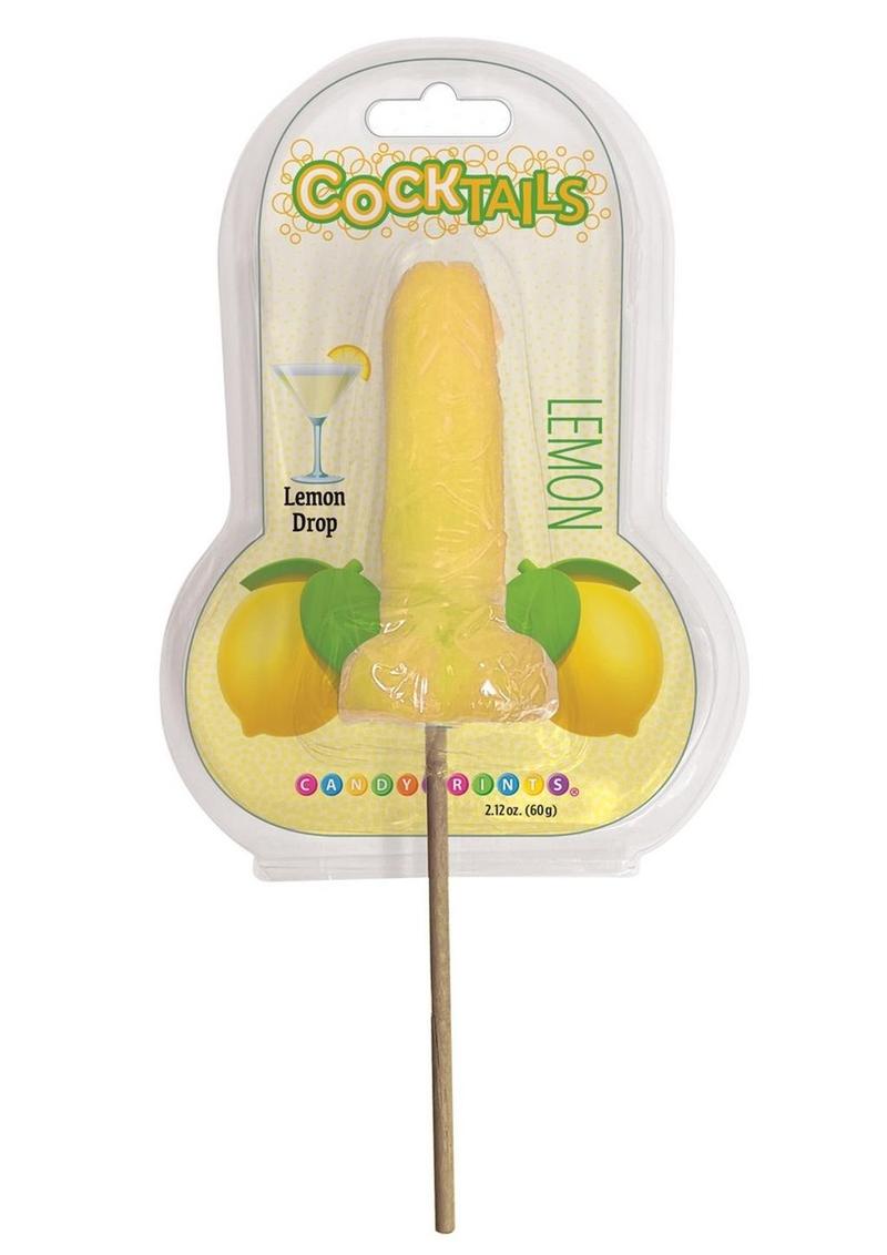 Cocktails 3D Lollipops - Lemon