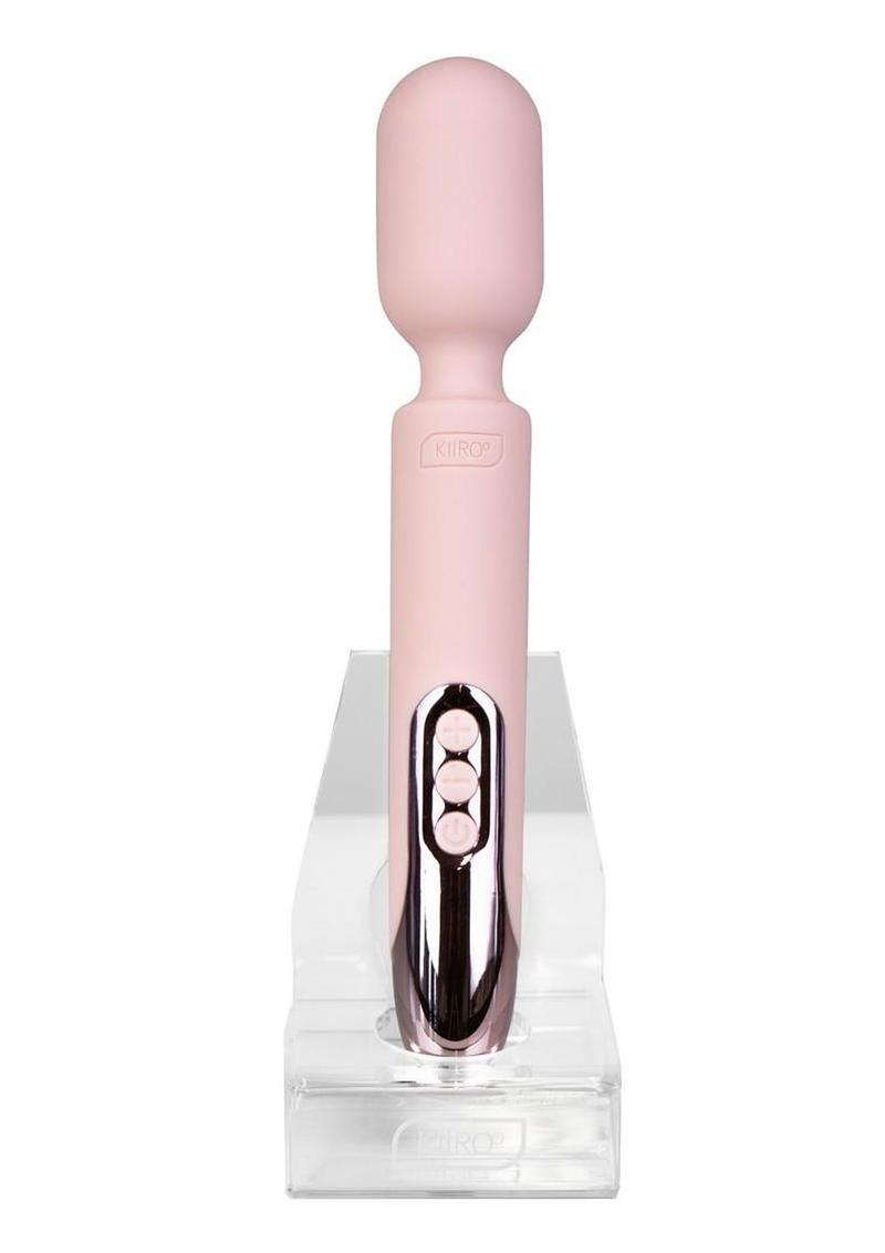 Kiiroo ProWand LED Rechargeable Vibrator - Pink/Gold