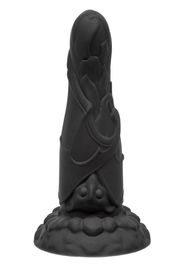 Monster Dong The Vampire Silicone Dildo 9in - Black