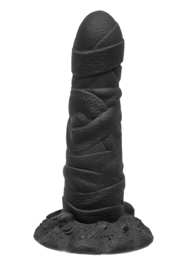 Monster Dong The Mummy Silicone Dildo - Black