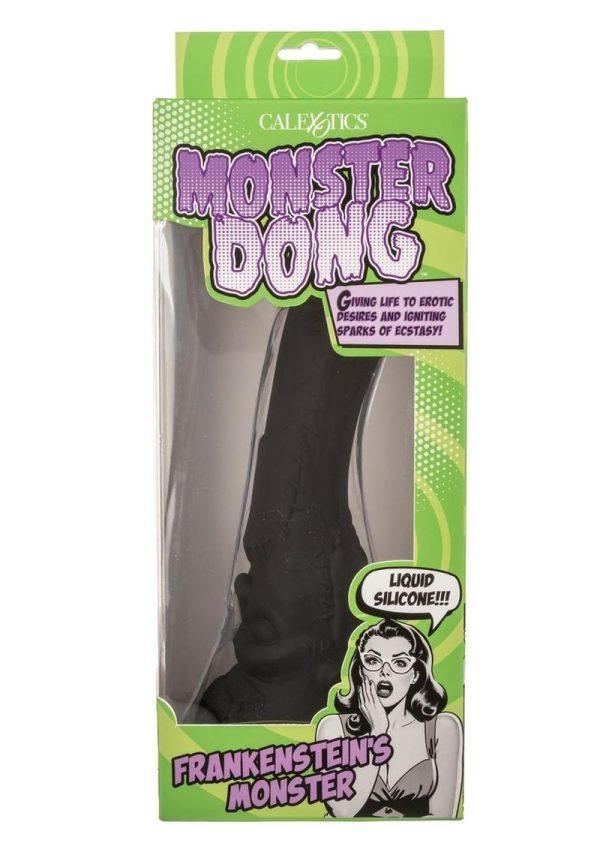 Monster Dong Frankenstein`s Monster Silicone Dildo - Black