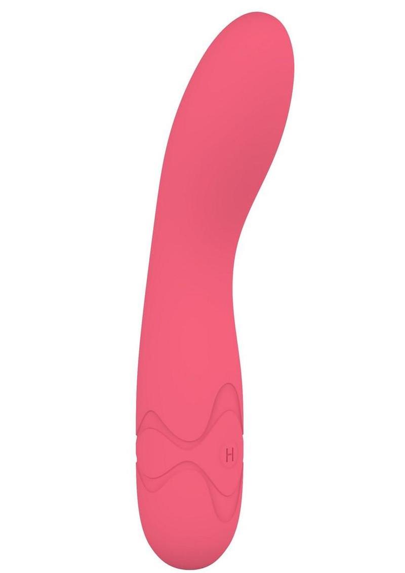 Hush Silicone G-Spot Vibrator - Pink