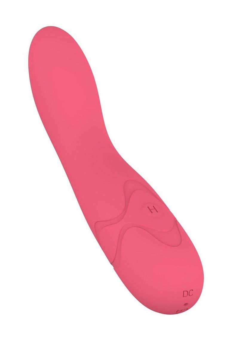 Hush Silicone G-Spot Vibrator - Pink