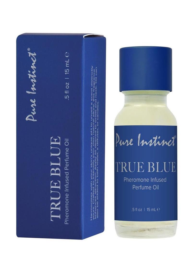 Pure Instinct Pheromone Perfume Oil Dropper- True Blue -15ml/0.5oz